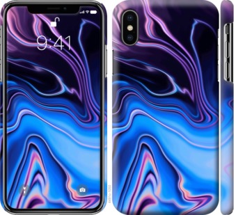 

Чехол Узор воды для iPhone XS (5.8") 752266
