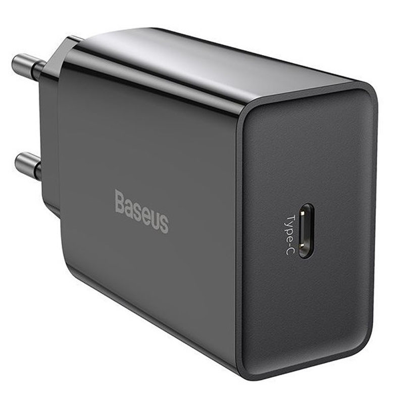 Фото СЗУ Baseus Speed Mini Quick Charger 20W (1USB-C) (CCFS-S) (Черный) на vchehle.ua