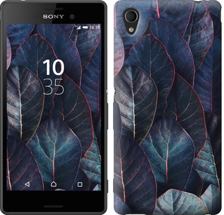 Чехол Листья v3 для Sony Xperia X F5122