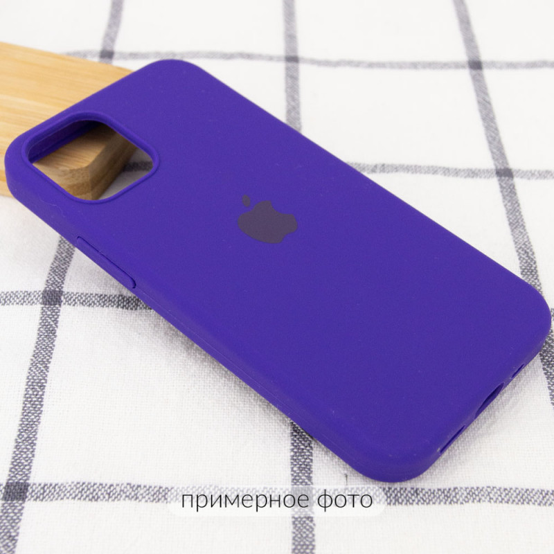 Фото Чохол Silicone Case Full Protective (AA) на Apple iPhone 16 Plus (6.7") (Фіолетовий  / Ultra Violet) на vchehle.ua