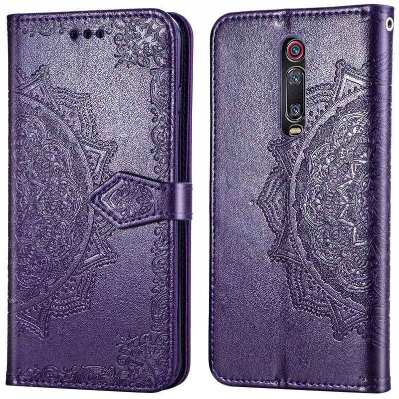 Кожаный чехол-книжка Art Case с визитницей для Xiaomi Redmi K20 / K20 Pro / Mi9T / Mi9T Pro (Фиолетовый) в магазине vchehle.ua