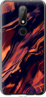 

Чехол Черно-оранжевая абстракция для Nokia 6.1 Plus 1404990