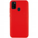 Чохол Silicone Cover Full without Logo (A) на Samsung Galaxy M30s / M21 (Дефект упаковки / Червоний / Red)