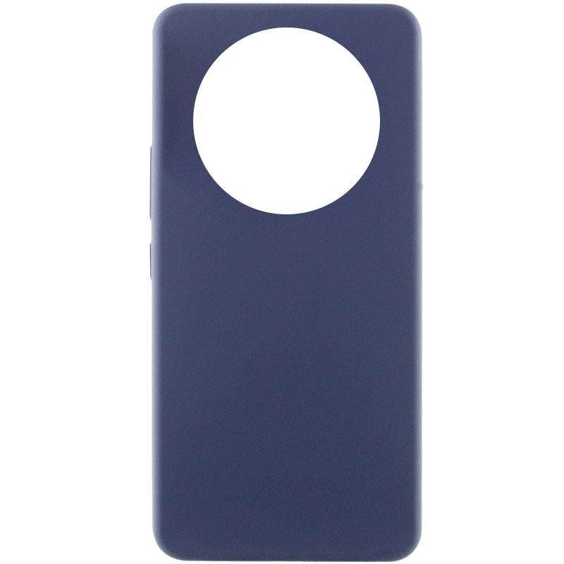 Чохол Silicone Cover Lakshmi (AAA) на Huawei Magic5 Lite (Темно-синій / Midnight blue)