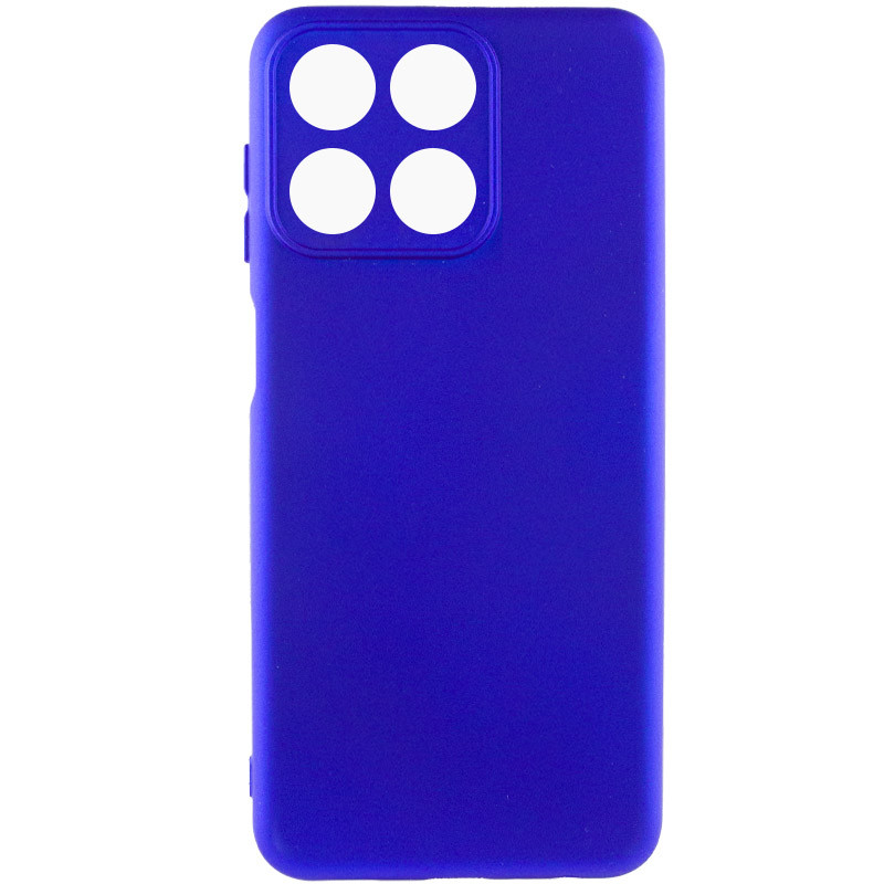 Чехол Silicone Cover Lakshmi Full Camera (A) для Huawei Honor X8a (Синий / Iris)