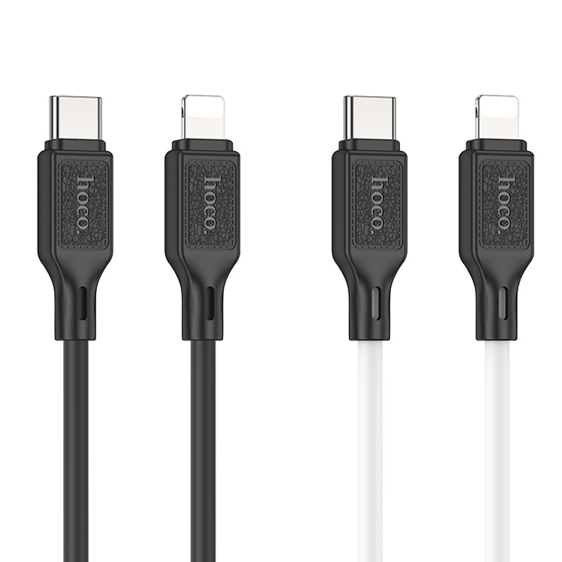 Дата кабель Hoco X90 Cool silicone Type-C to Lightning 20W (1m)