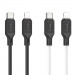 Дата кабель Hoco X90 Cool silicone Type-C to Lightning 20W (1m)