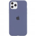 Чехол Silicone Case Full Protective (AA) для Apple iPhone 11 Pro Max (6.5") (Темный Синий / Midnight Blue)