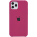 Чохол Silicone Case (AA) на Apple iPhone 11 Pro Max (6.5") (Бордовий / Maroon)