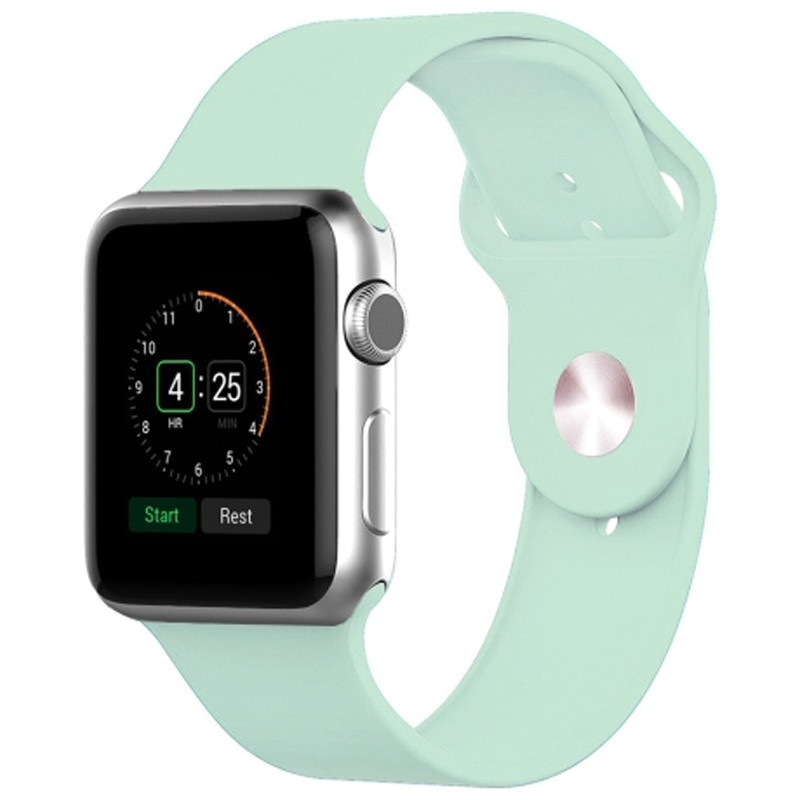 

Силиконовый ремешок для Apple watch 42mm / 44mm (Бірюзовий / Turquoise) 1058016