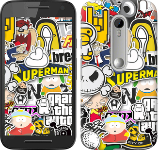 

Чохол Popular logos на Motorola Moto G3 628159