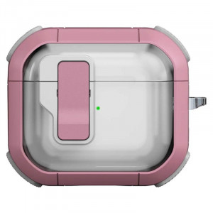 Футляр противоударный Locking Button для наушников Airpods 3