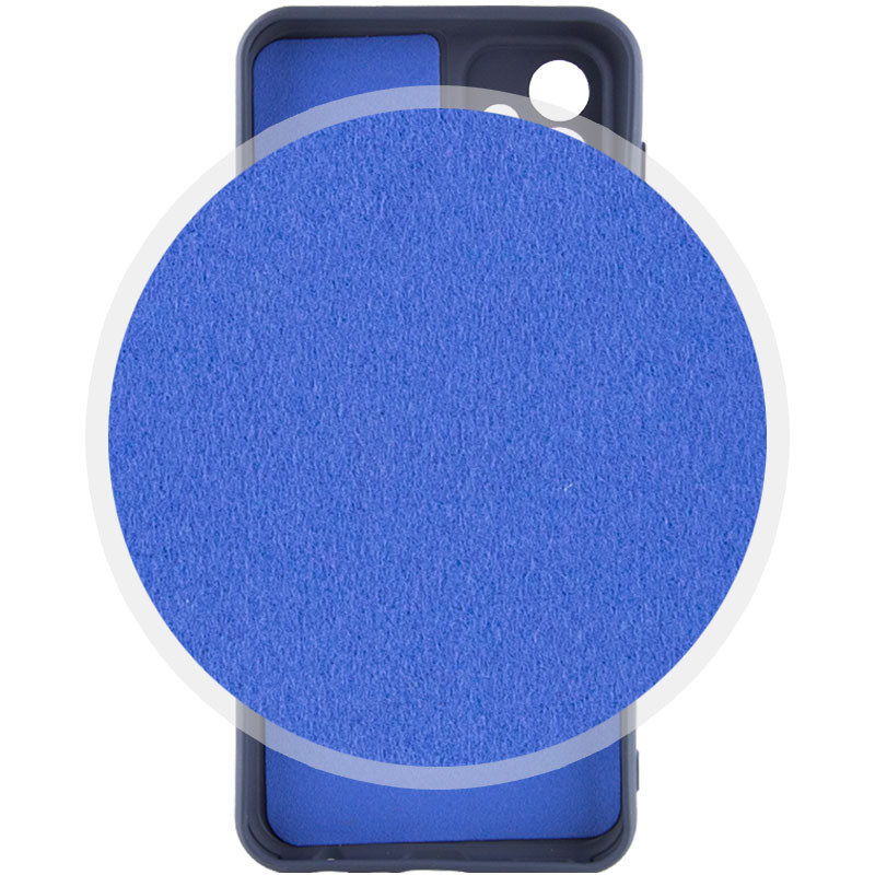 Фото Чехол Silicone Cover Lakshmi Full Camera (A) для Samsung Galaxy A32 4G (Синий / Midnight Blue) в магазине vchehle.ua