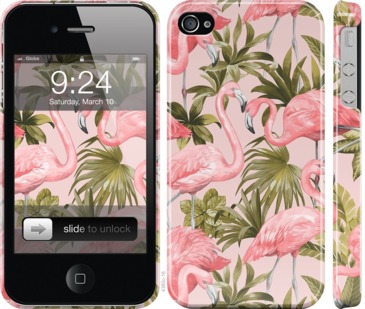 

Чехол фламинго 2 для iPhone 4 744379