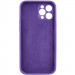 Чохол Silicone Case Full Camera Protective (AA) NO LOGO на Apple iPhone 12 Pro (6.1") (Фіолетовий / Amethyst) в магазині vchehle.ua