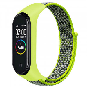 Ремешок Nylon для Xiaomi Mi Band 3/4/5/6/7