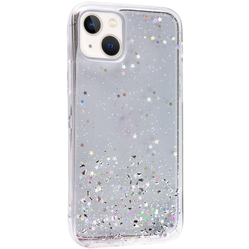 

TPU чохол Star Glitter на Apple iPhone 14 (6.1") (Прозорий) 1482272