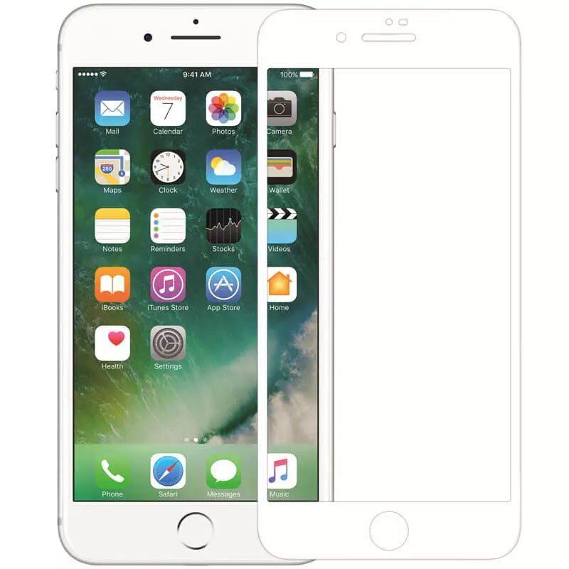 Захисне скло Nillkin (CP+PRO) на Apple iPhone 7 / 8 / SE (2020) (4.7") (Білий)