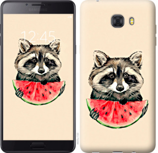 

Чехол Енотик с арбузом для Samsung Galaxy C9 Pro 799574
