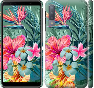 

Чехол Тропические цветы v1 для Samsung Galaxy A7 (2018) A750F 844823