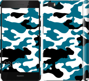 

Чохол Камуфляж прозорий фон на Huawei Ascend P8 Lite 913114