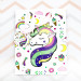 Подарочный пакет Shining Unicorn 3D (03)