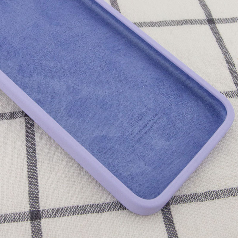 Фото Чохол Silicone Case Square Full Camera Protective (AA) на Apple iPhone 11 Pro (5.8") (Бузковий / Dasheen) в маназині vchehle.ua