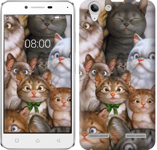 

Чехол коты для Lenovo K5 Plus 476450