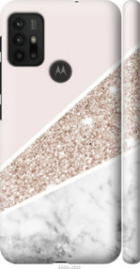 Чехол Пастельный мрамор для Motorola Moto G10