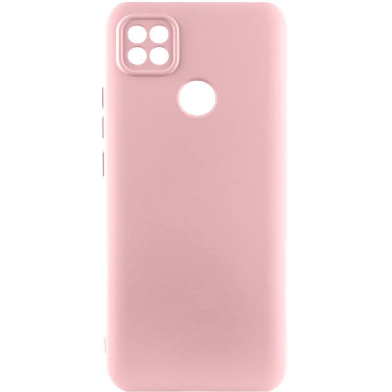 Чохол TPU GETMAN Liquid Silk Full Camera на Xiaomi Redmi 9C (Рожевий / Pink)