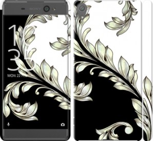 Чехол White and black 1 для Sony Xperia XA Dual