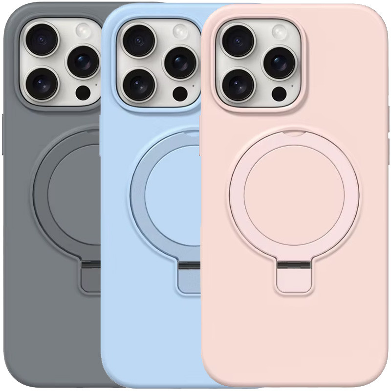 Чехол Silicone Case Full Protective NO LOGO with Ring для Apple iPhone 12 Pro / 12 (6.1")