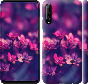 Чехол Пурпурные цветы для Huawei P Smart Pro