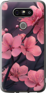 Чехол Пурпурная сакура для LG H860 G5 