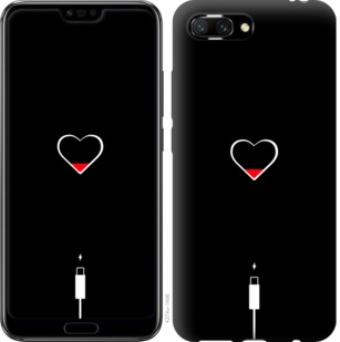 

Чехол Подзарядка сердца для Huawei Honor 10 721457