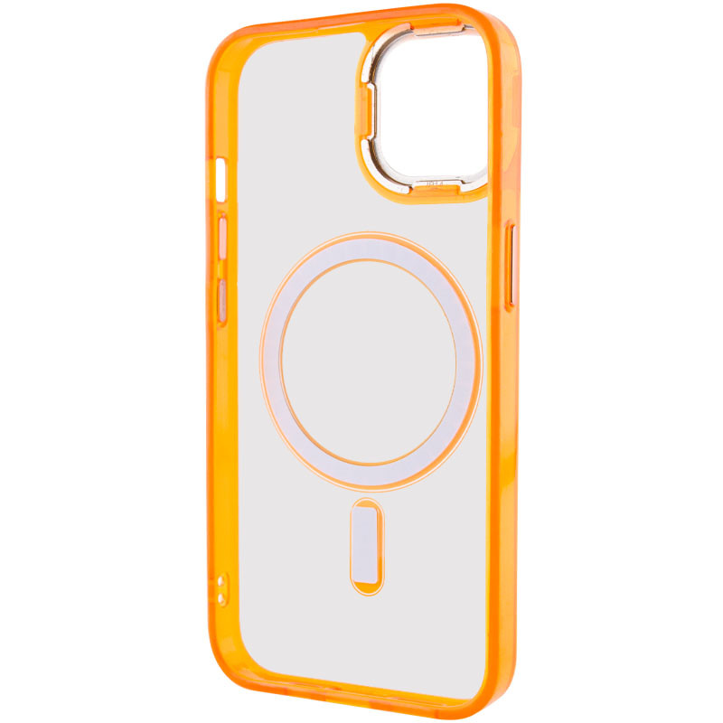 Чохол TPU Iris with Magnetic safe на Apple iPhone 12 Pro Max (6.7") (Помаранчевий) в магазині vchehle.ua