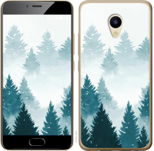 

Чохол Акварельні Ялинки на Meizu M5 862677