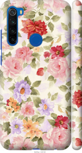 

Чехол Цветочные обои для Xiaomi Redmi Note 8T 1029018