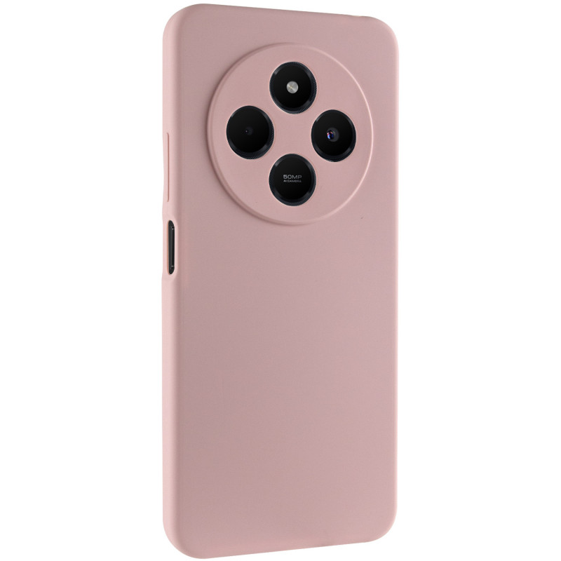 Чохол Silicone Cover Lakshmi Full Camera (AA) на Xiaomi Redmi 14C / Poco C75 (Рожевий / Pink Sand)