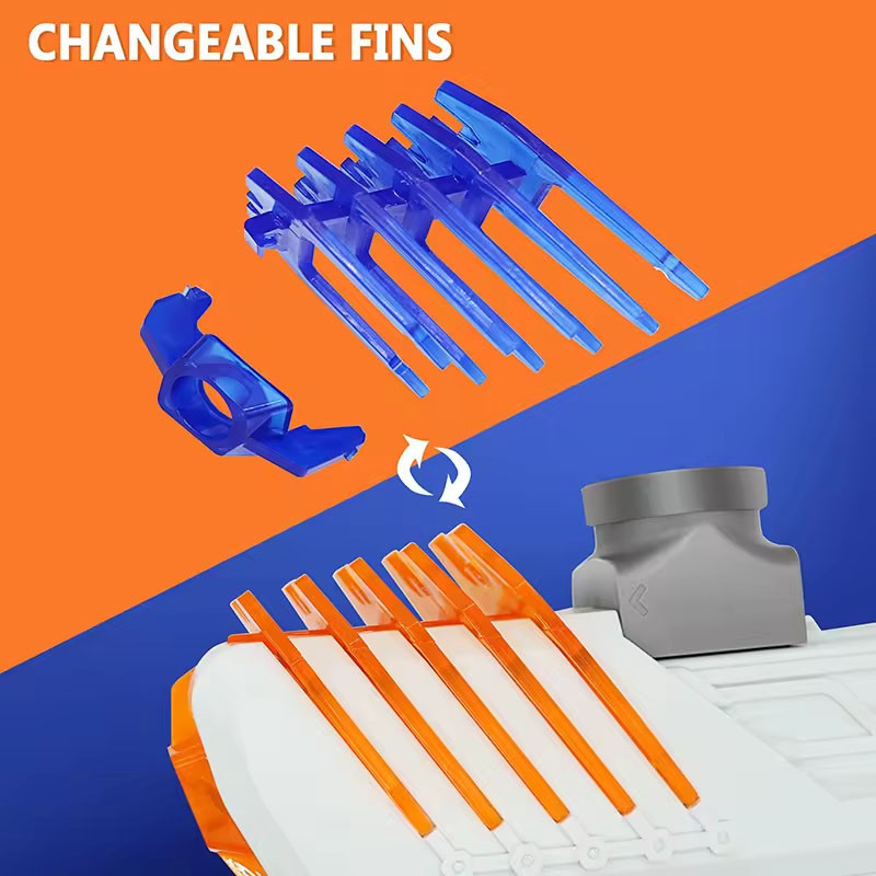 Фото Пістолет на гідрогелевих кульках (орбізах) Gel Energy XS-873 (Orange) в маназині vchehle.ua