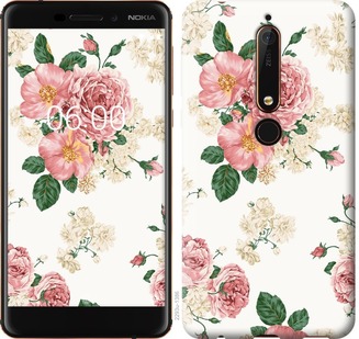 

Чохол квіткові шпалери v1 на Nokia 6.1 690775