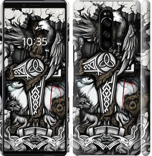 

Чехол Тату Викинг для Sony Xperia XZ4 697339