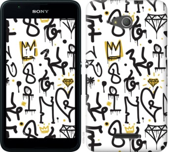 

Чохол на Sony Xperia E4g Graffiti art 745322