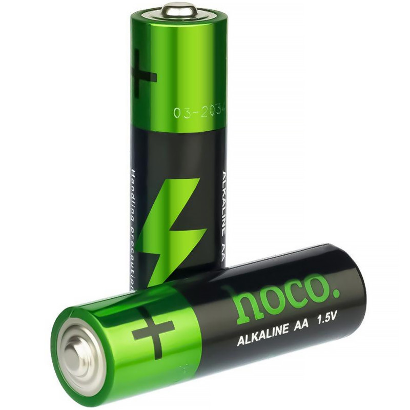 Фото Батарейки Hoco AA (LR6) Alkaline упаковка 12 шт (Black) на vchehle.ua