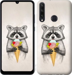 

Чехол Енотик с мороженым для Huawei Y6p 935855