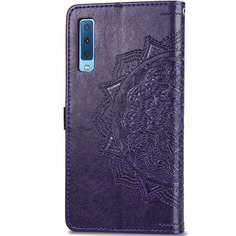 Кожаный чехол-книжка Art Case с визитницей для Samsung A750 Galaxy A7 (2018) (Фиолетовый) в магазине vchehle.ua