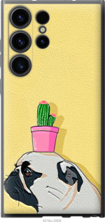 

Чехол Мопс с кактусом для Samsung Galaxy S23 Ultra 1516803