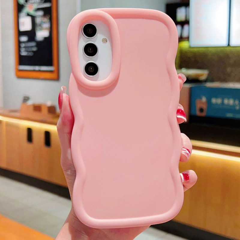 Купити Чохол TPU Ripple на Samsung Galaxy A35 (Pink) на vchehle.ua