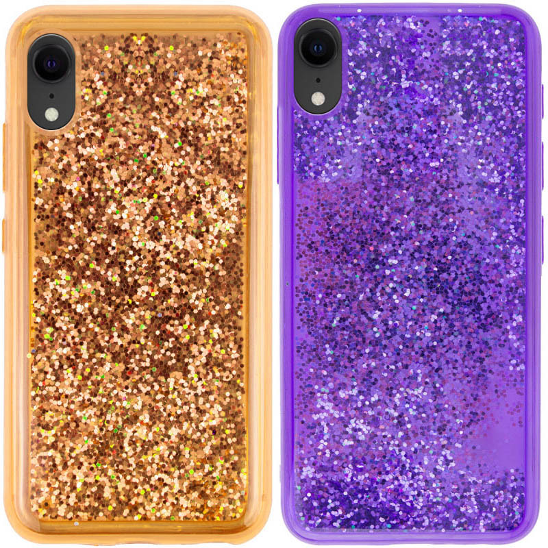 TPU+PC чехол Sparkle (glitter) для Apple iPhone XR (6.1")