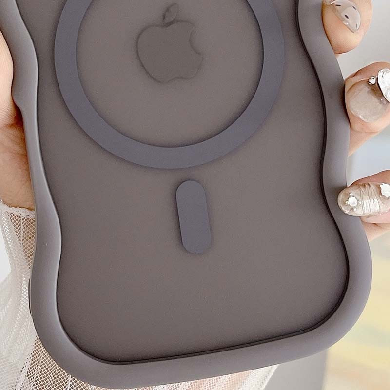 Фото Чохол TPU+PC Undine with Magnetic Safe на Apple iPhone 16 (6.1") (Grey) на vchehle.ua